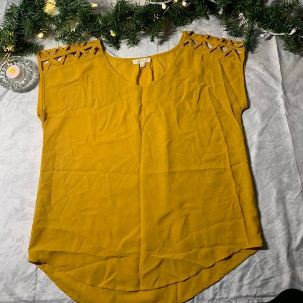 Yellow Blouse